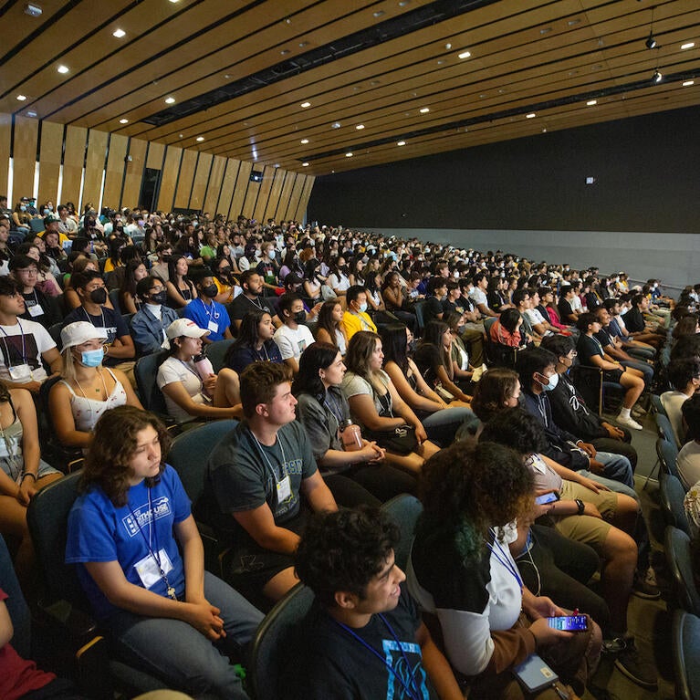 New UC Riverside students at Highlander Orientation